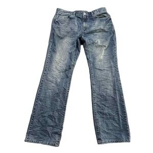 INC International Amsterdam‎ Jeans Mens Blue Measured 36x33 Regular Flap Pocket